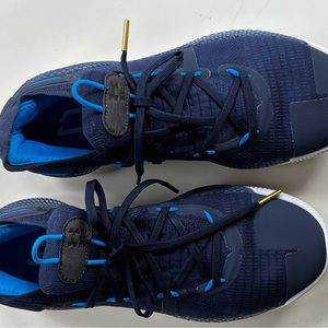 Brand New, Custom Yale University Women’s UA Curry Basketball Sneaker